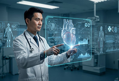 doctor-using-holographic-technology-examine-heart