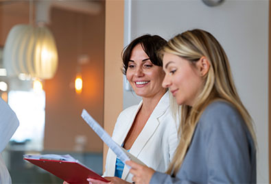 side-view-women-working-together